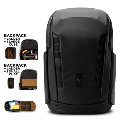 nomatic backpack with zipper.